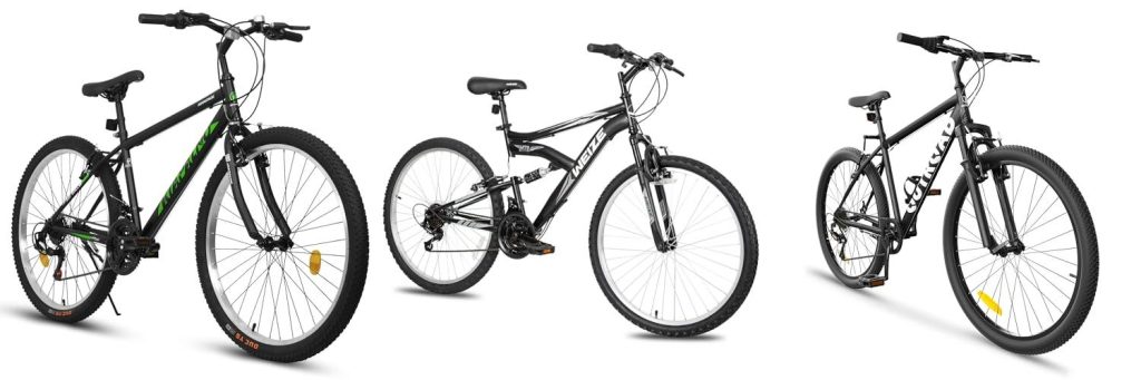 Affordable Mountain Bikes combined image