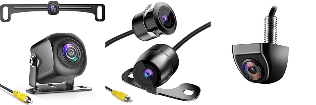 Aftermarket Reverse Camera combined image