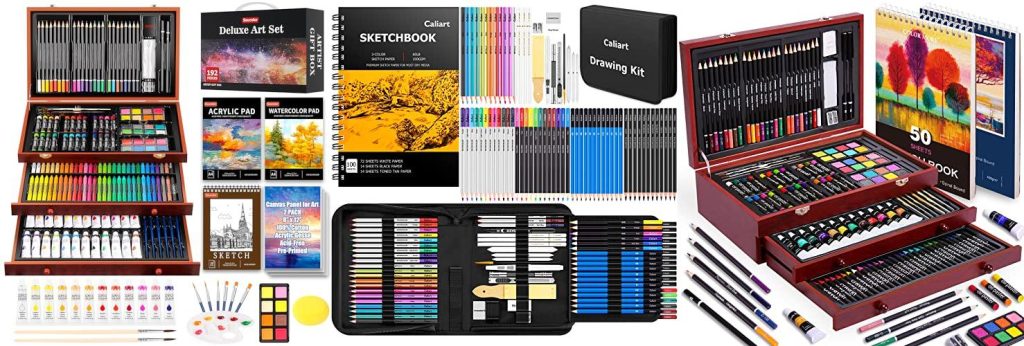 Art Supplies For Young Artists combined image