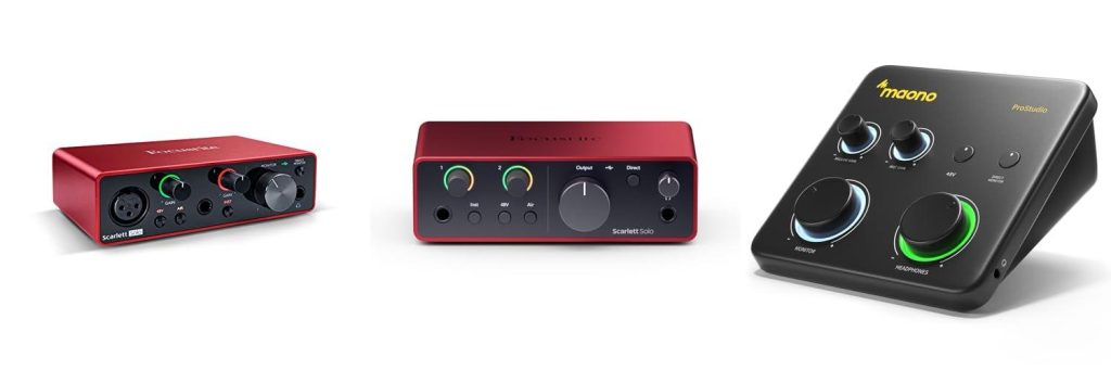 Audio Interface For Ipad combined image