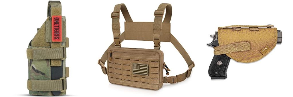 Backpacking Holster combined image