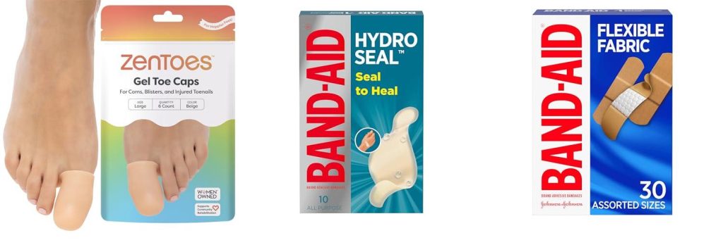 Bandages For Toes combined image