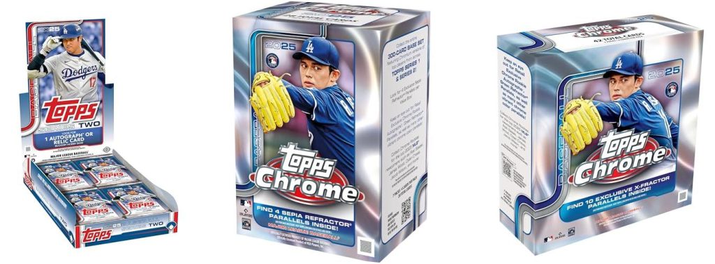 Baseball Hobby Boxes combined image