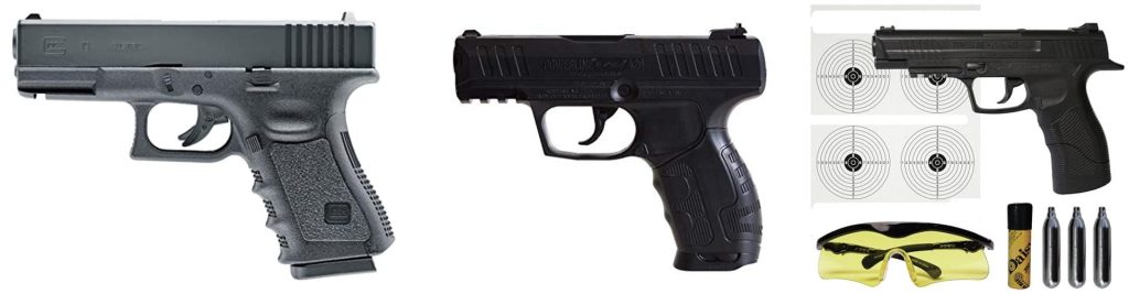 Bb Gun Pistol combined image