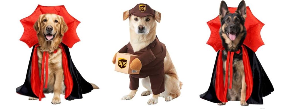 Big Dog Costumes combined image