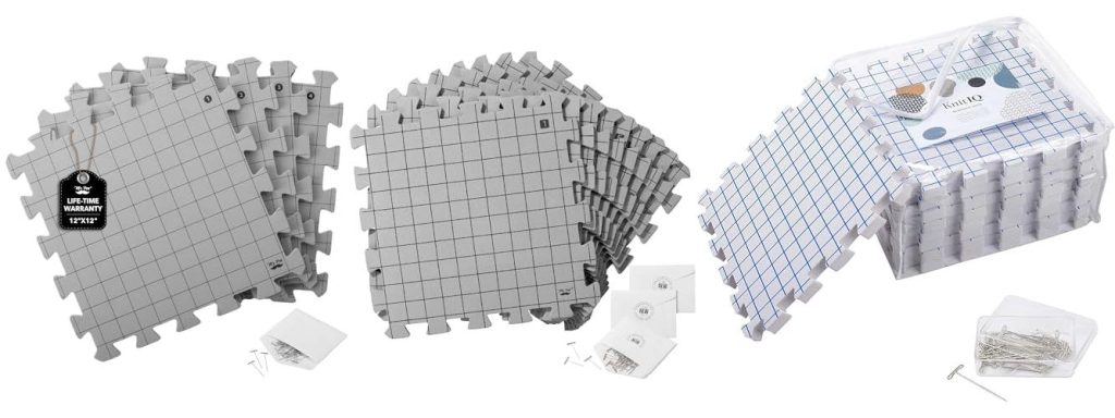 Blocking Mat For Knitting combined image