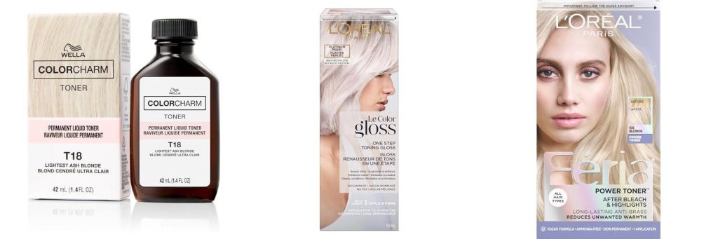 Blonde Hair Toner combined image