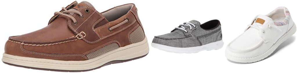 Boat Shoes For Wide Feet combined image