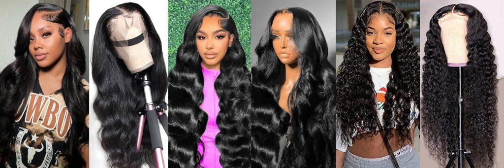 Brazilian Human Hair Wigs combined image