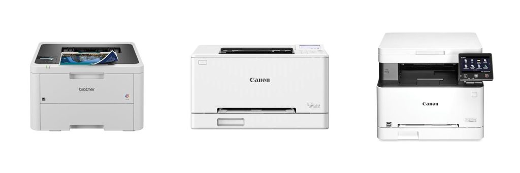 Budget Color Laser Printer combined image