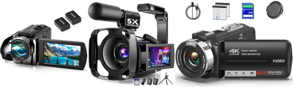 Camcorder For Family Videos combined image