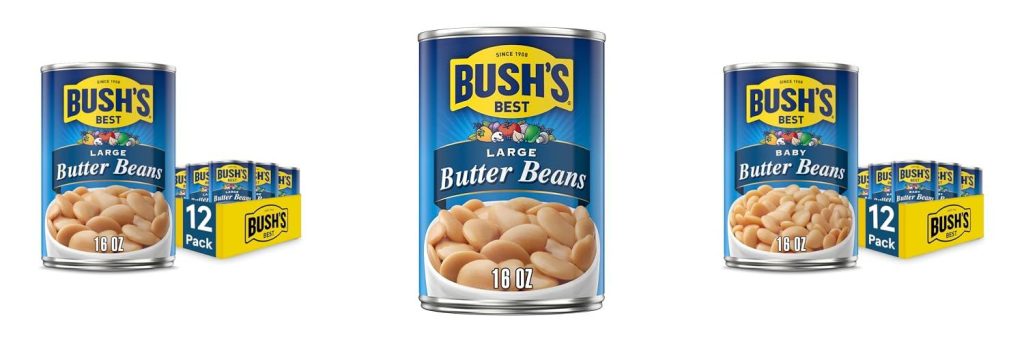 Canned Butter Beans combined image