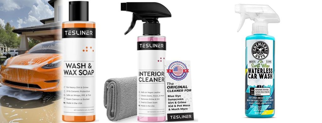 Car Wash For Tesla combined image