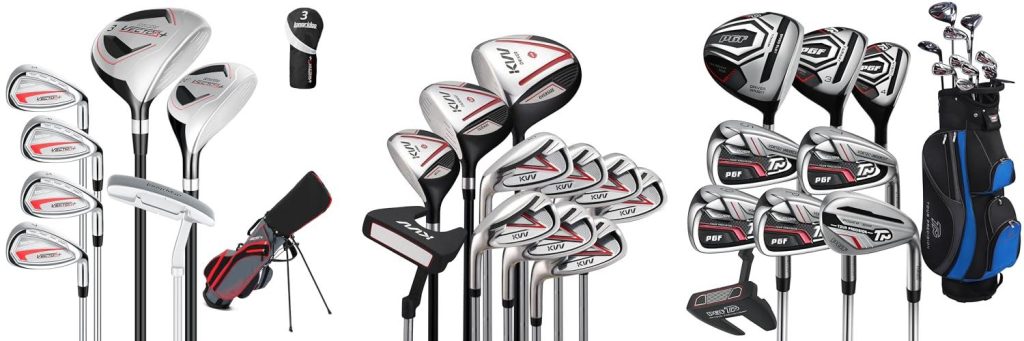 Cheap Golf Club Sets combined image