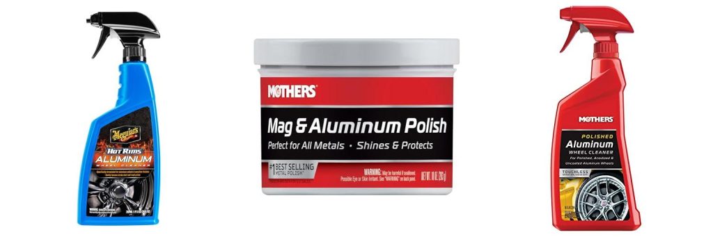 Cleaner For Polished Aluminum Wheels combined image