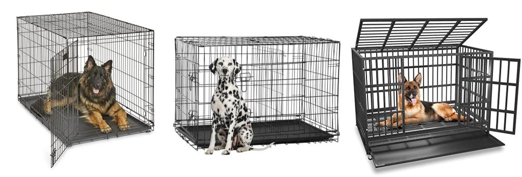 Crate For German Shepherd combined image