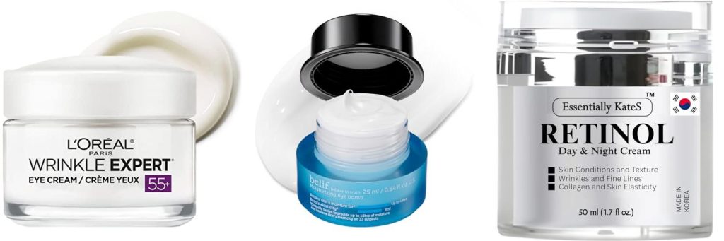 Cream For Crows Feet combined image