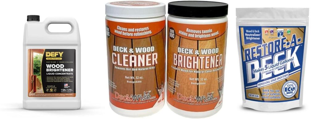 Deck Cleaner And Brightener combined image