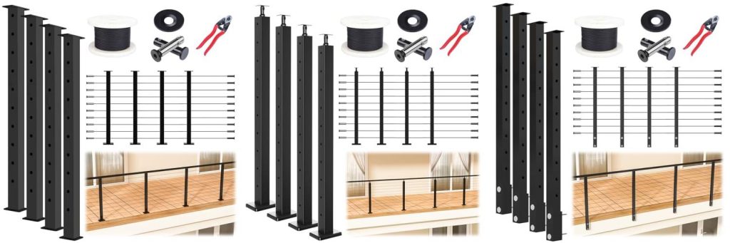 Deck Railing Systems combined image