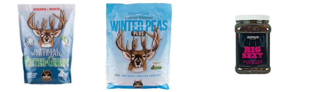 Deer Food Plot For Winter combined image