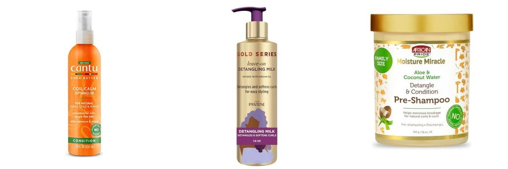 Detangler For Kinky Hair combined image