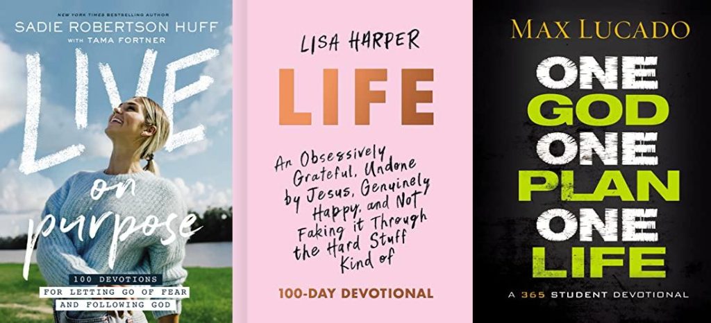 Devotionals For Young Adults combined image