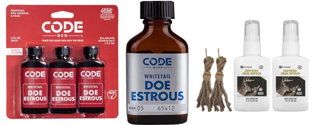Doe Estrus Scents combined image