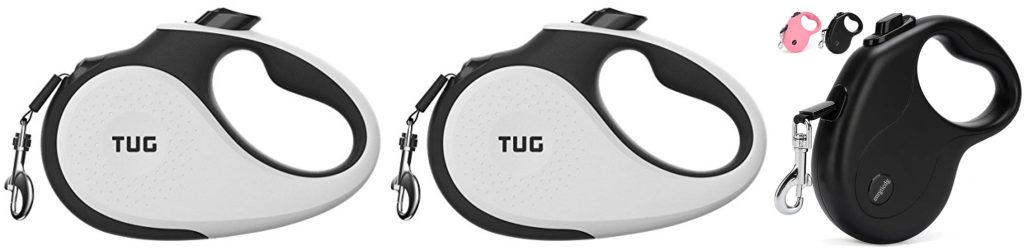 Dog Retractable Leash combined image