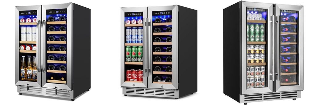 Dual Zone Wine Fridges combined image