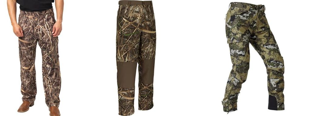 Duck Hunting Pants combined image