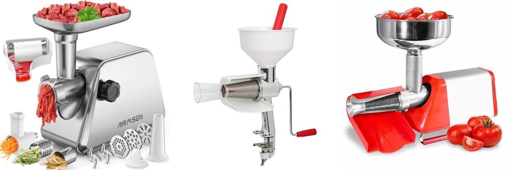 Electric Food Mill combined image