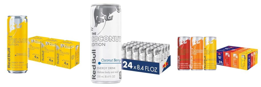 Flavor Of Red Bull combined image