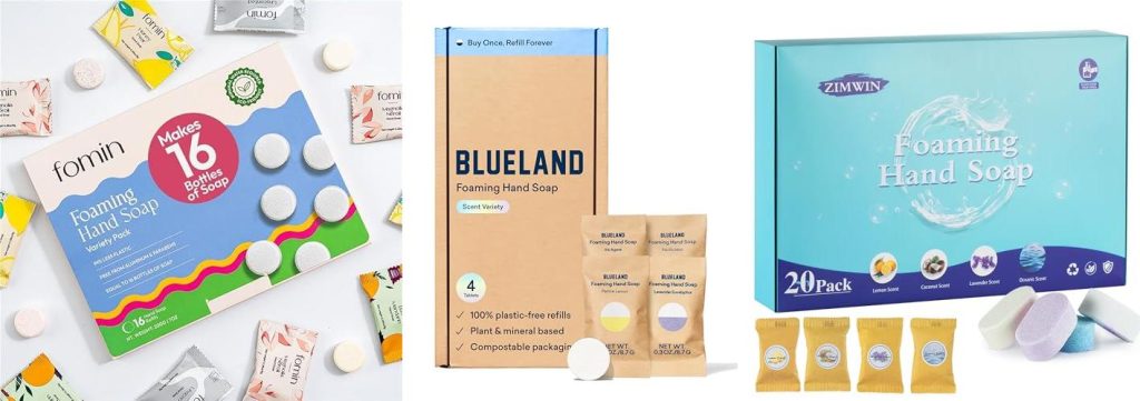 Foaming Hand Soap Tablets combined image