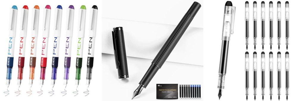 Fountain Pens Under 100 Dollars combined image
