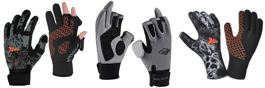 Gloves For Winter Fishing combined image