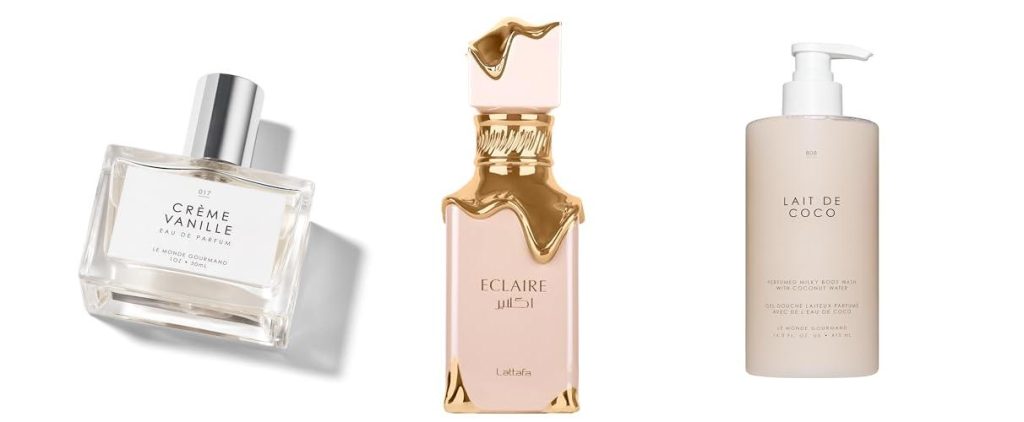 Gourmand Vanilla Perfume combined image