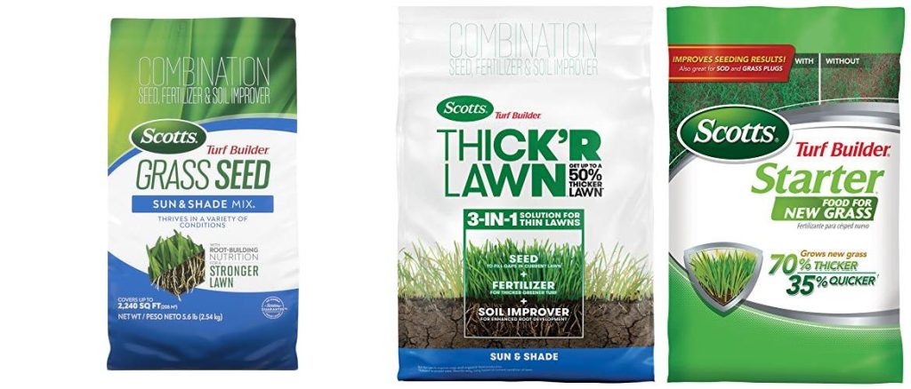 Grass Seed And Fertilizer combined image