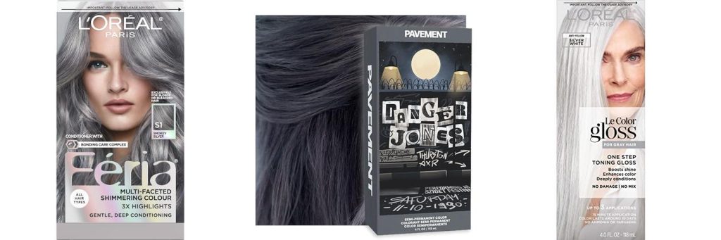 Grey Hair Colour combined image