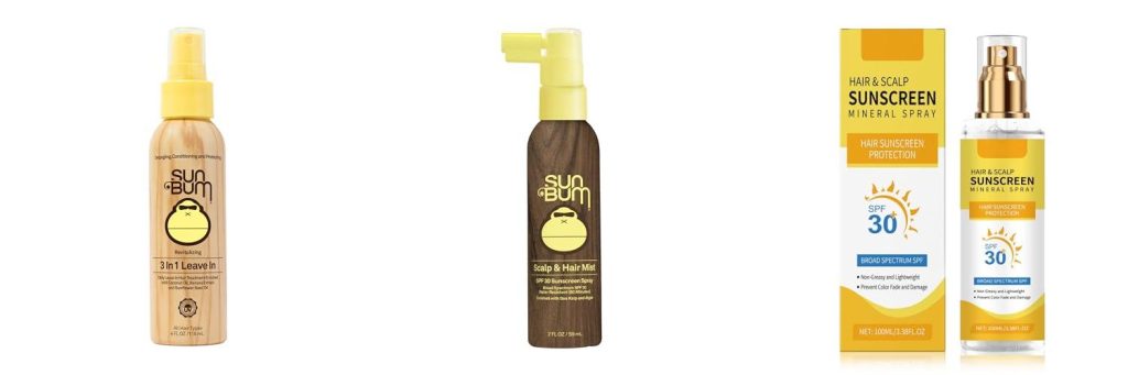 Hair Protection Sun combined image