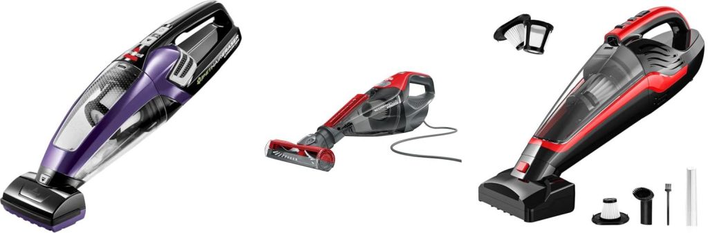 Handheld Vacuum Stairs combined image
