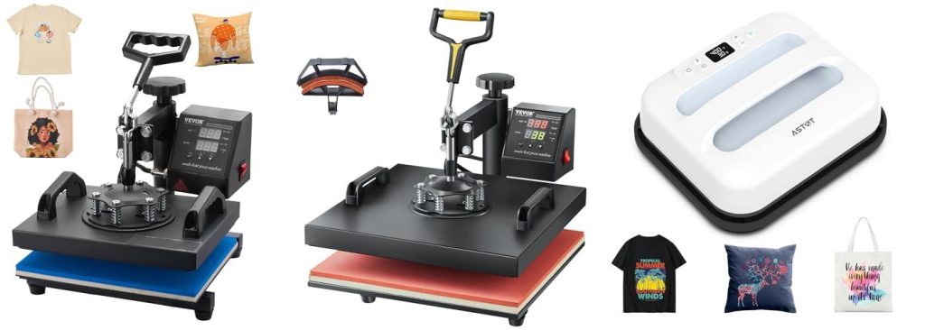 Heating Press Machine combined image