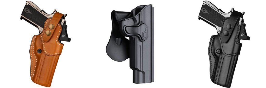 Holster For 1911 With Rail combined image