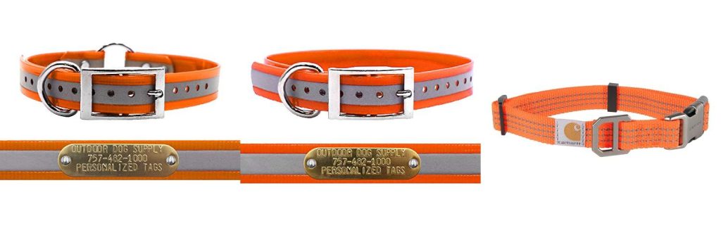 Hunting Dog Collar combined image