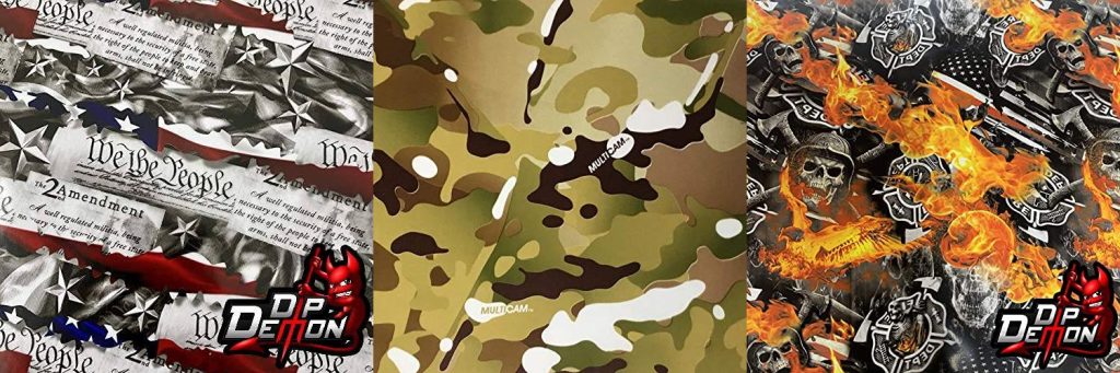 Hydro Dip Designs For Firearms combined image