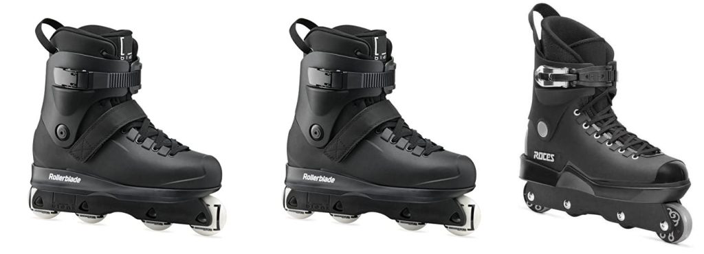 Inline Aggressive Skates combined image