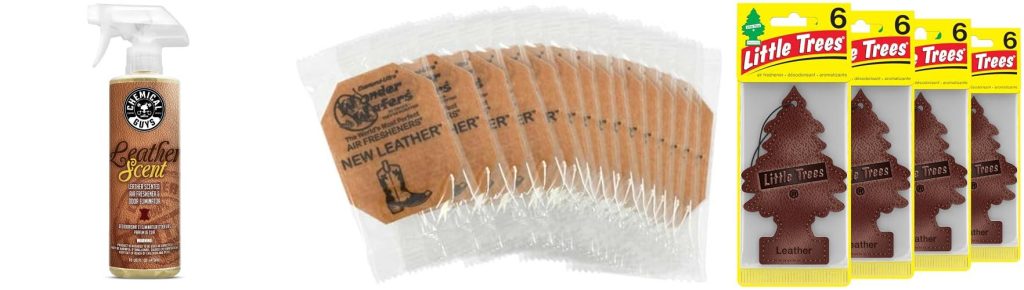 Leather Car Scent combined image