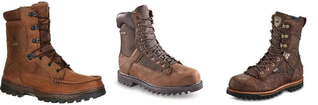 Leather Hunting Boots combined image