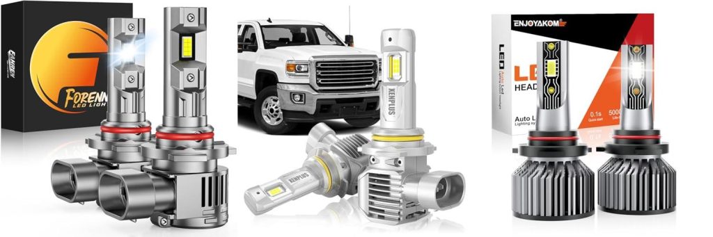 Led Headlights For 2014 Gmc Sierra 1500 combined image