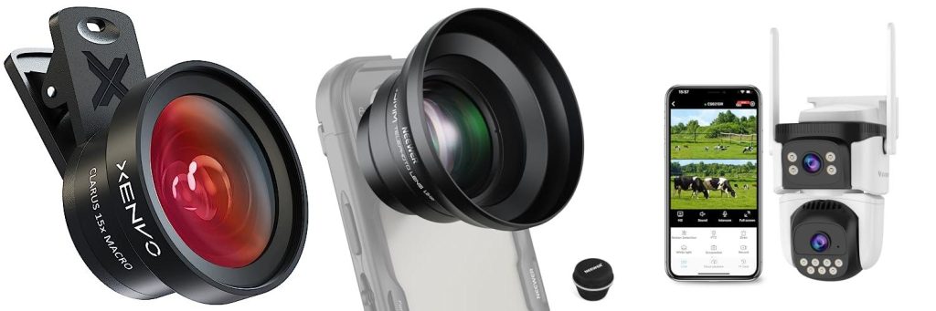 Lens For Video combined image