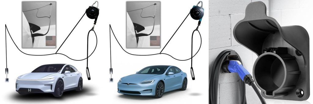 Location For Ev Charger In Garage combined image